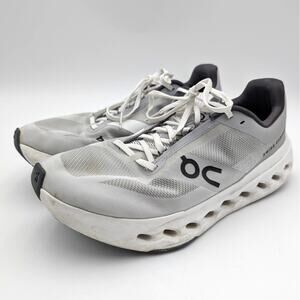 On Cloudsurfer Next Running Sneaker Shoes Women's Glacier White Size US11 EU43